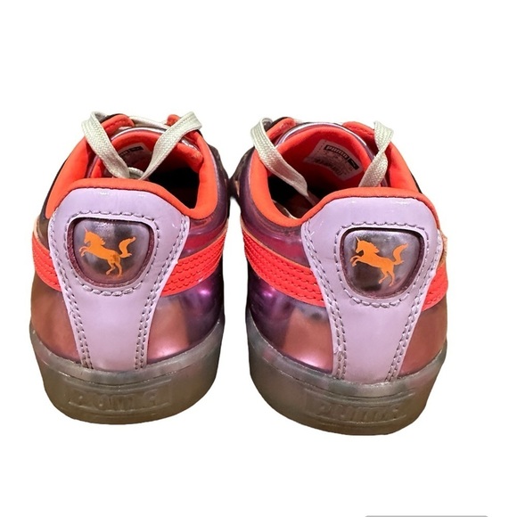 Puma x Sophia Webster Basket Metallic Sneakers Candy Princess Size 7.5 - Picture 7 of 9